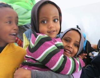 Kinder beim International Operation Centre for Children (IOCCA) in Asmara